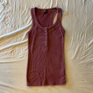 reddish pink women’s extra small tank top
